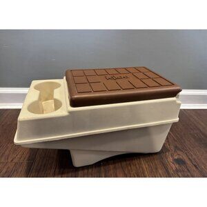 Vintage Igloo Little Kool Rest Cooler Brown/Tan